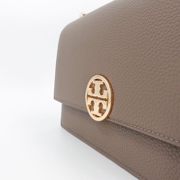 Tory Burch Miller Shoulder Bag Portobello Gray OS - Picture 8 of 16